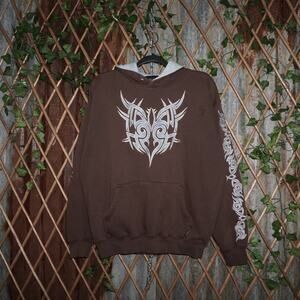 M - Vintage Y2K American Vintage Hoodies grunge 2000s tribal